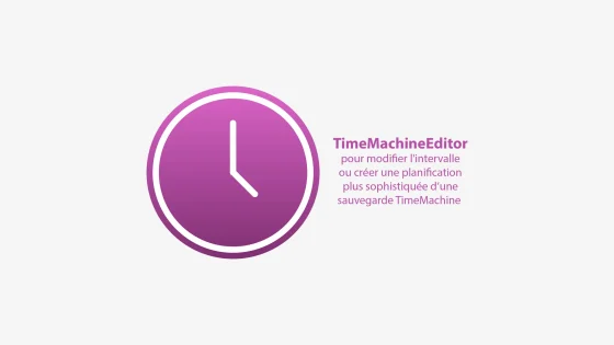 Time Machineのバックアップ間隔を変更できる「TimeMachineEditor」